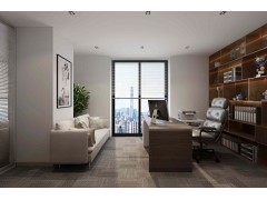 西安新中式风格办公室设计效果图图3