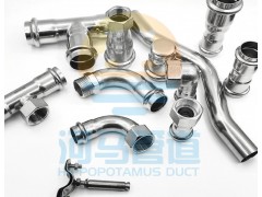 厂家直销304薄壁不锈钢水管覆塑管双卡压水管图2