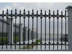 庭院铝艺大门 铝艺围栏栏杆图2