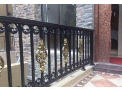 庭院铝艺大门 铝艺围栏栏杆图3
