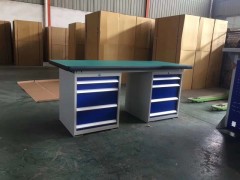 定做防静电耐磨实木不锈钢工作台 全国工作台图6