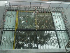 庭院铝艺铁艺大门 铝艺铁艺围栏栏杆图2