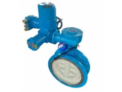 矿用专用阀瓦斯专用阀ZJK120-24一体式阀门电动装置图2