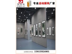 供应韶关办公室隔断屏风，移动隔断，折叠门，滑轨门厂家图2