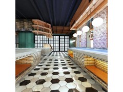 西安海鲜自助餐厅设计效果图图2