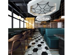 西安海鲜自助餐厅设计效果图图3