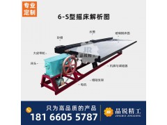江西选矿摇床淘金矿山选铜淘金工具设备6s图3