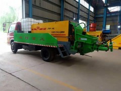 湖南供应隧道双喷头16C液压泵送湿喷台车建特重工生产厂家图3