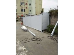 深圳桓峰施工pvc围挡 宝安施工围蔽 钢结构围挡安装一条龙图2