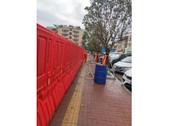 深圳二手高水马围挡 施工塑料护栏 福田全新水马厂家图3