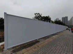 深圳市政铁马 东莞基坑护栏 水马围挡 PVC围挡包安装图2