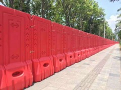 深圳市政铁马 东莞基坑护栏 水马围挡 PVC围挡包安装图3