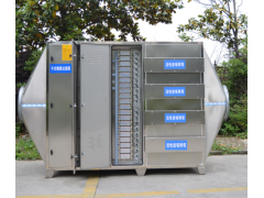 江西uv光解活性炭一体机 二级碱洗塔废气处理设备净化恶臭气体图2