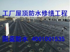 工厂厂房漏雨SBS防水卷材维修翻新修缮找固蓝防水修不好不收费图4