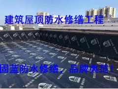 工厂厂房漏雨SBS防水卷材维修翻新修缮找固蓝防水修不好不收费图5