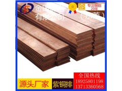 供应批发t1紫铜排，t6耐磨损紫铜排/t4宽幅紫铜排图1