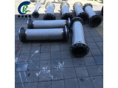 厂家生产不锈钢金属软管 衬四氟金属软管 法兰内衬四氟金属软管图2