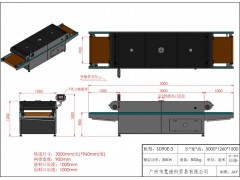 隧道炉服装烘干机流水线烤箱T恤烘干隧道炉大烘干机 支持定做图2