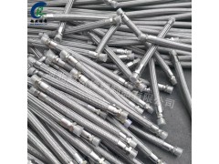 超然 不锈钢编织软管 不锈钢波纹金属软管 衬四氟金属软管图1