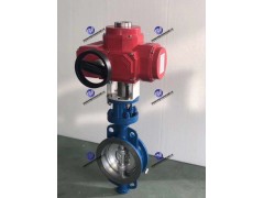 电动蝶阀,气动高温双偏心三偏心蝶阀,中线式对夹式法兰式蝶阀图2
