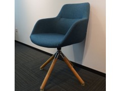 时尚休闲会客椅 商务洽谈接待椅 办公会议休息椅图2