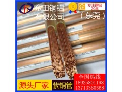 t4紫铜管-进口t8耐腐蚀紫铜管，高纯度t4紫铜管图1