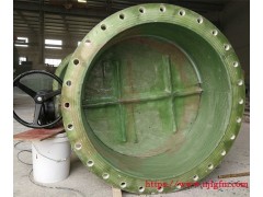 蜗轮玻璃钢蝶阀图5