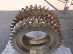 离心铸造蜗轮蜗杆减速机铜蜗轮图2