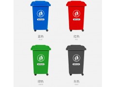 脚踏挂车带盖加厚物业街道小区专用环卫垃圾桶图5