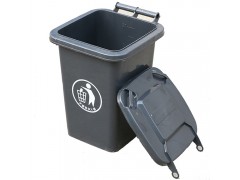 脚踏挂车带盖加厚物业街道小区专用环卫垃圾桶图7