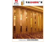 惠州办公室折叠门，折叠隔断，推拉隔断，移动屏风定制厂家图5