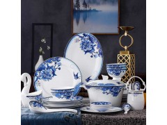 春节礼品陶瓷餐具套装 新春赠送礼品餐具批发定制图7