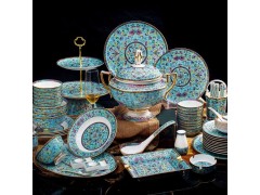 春节礼品陶瓷餐具套装 新春赠送礼品餐具批发定制图5