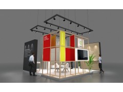 上海铝型材特装展台设计搭建图3