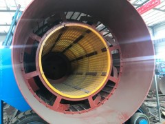 圆筒洗矿机滚筒式洗石机粘性泥土泥沙齿轮传动无轴矿石筛分一体机图2