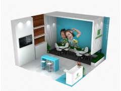 上海绿色展台设计搭建图9