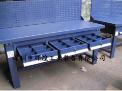 不锈钢钳工工作台重型车间维修虎钳装配模具台图4