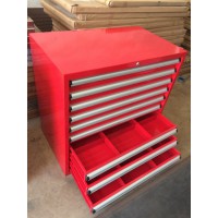 9抽铁皮柜重型抽屉螺丝柜
