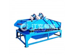 细沙回收机尾沙泥砂水分离直线振动筛砂机洗砂机细沙回收脱水筛图8