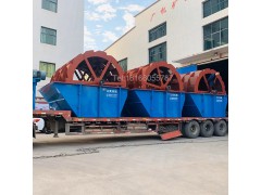 砂场轮斗洗沙机水洗全自动风火轮式筛沙洗沙一体机沙场洗砂机设备图4