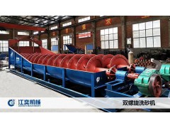 螺旋洗沙机分级机洗矿机大型全套设备30型水洗砂机50型筛沙机图3