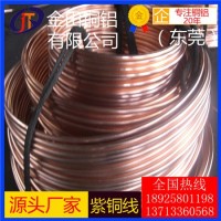 广州t8紫铜线，t3耐冲击紫铜线/t6抗折弯紫铜线
