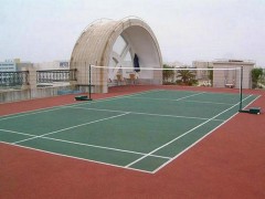 篮球场地坪漆，水性球场地坪漆，丙烯酸地面漆，运动球场地平漆图2