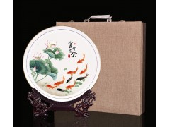 定制商会协会成立纪念盘 商会成立活动纪念品图3