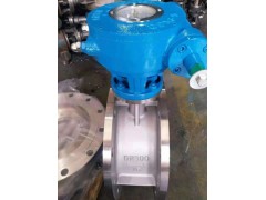 D343W-16P不锈钢硬密封法兰蝶阀图1