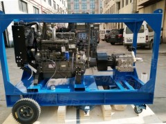 陕西高压管道疏通清洗机超高压疏通机下水道疏通管道清洗清理设备图1