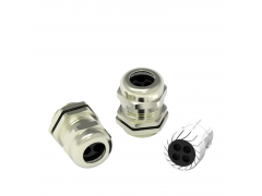 铜镀镍多孔接头LT2-H6-M20金属6孔防水格兰 批发价格图1