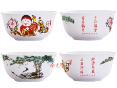 定做老人大寿寿碗礼品 景德镇礼品寿碗加字定制图4