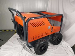 陕西小区物业管道疏通机小型高压清洗机下水道除污除垢高压疏通机图2