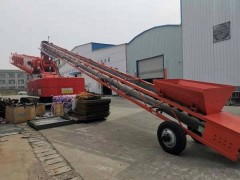 水电站混凝土布料机施工工位布置和施工流程图2